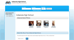 Desktop Screenshot of indianolahighschool.org