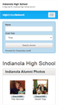 Mobile Screenshot of indianolahighschool.org